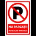 Semn nu parcati nu blocati intrarea